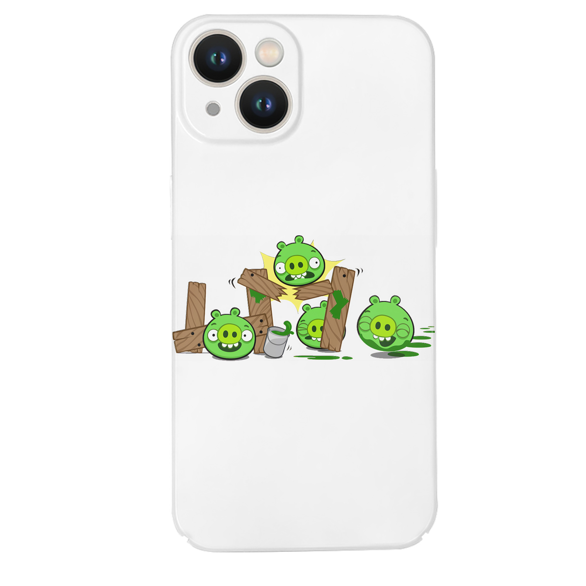 （画像用） Angry Birds アングリーバード 【iPhone 14シリーズ対応】ハードケース